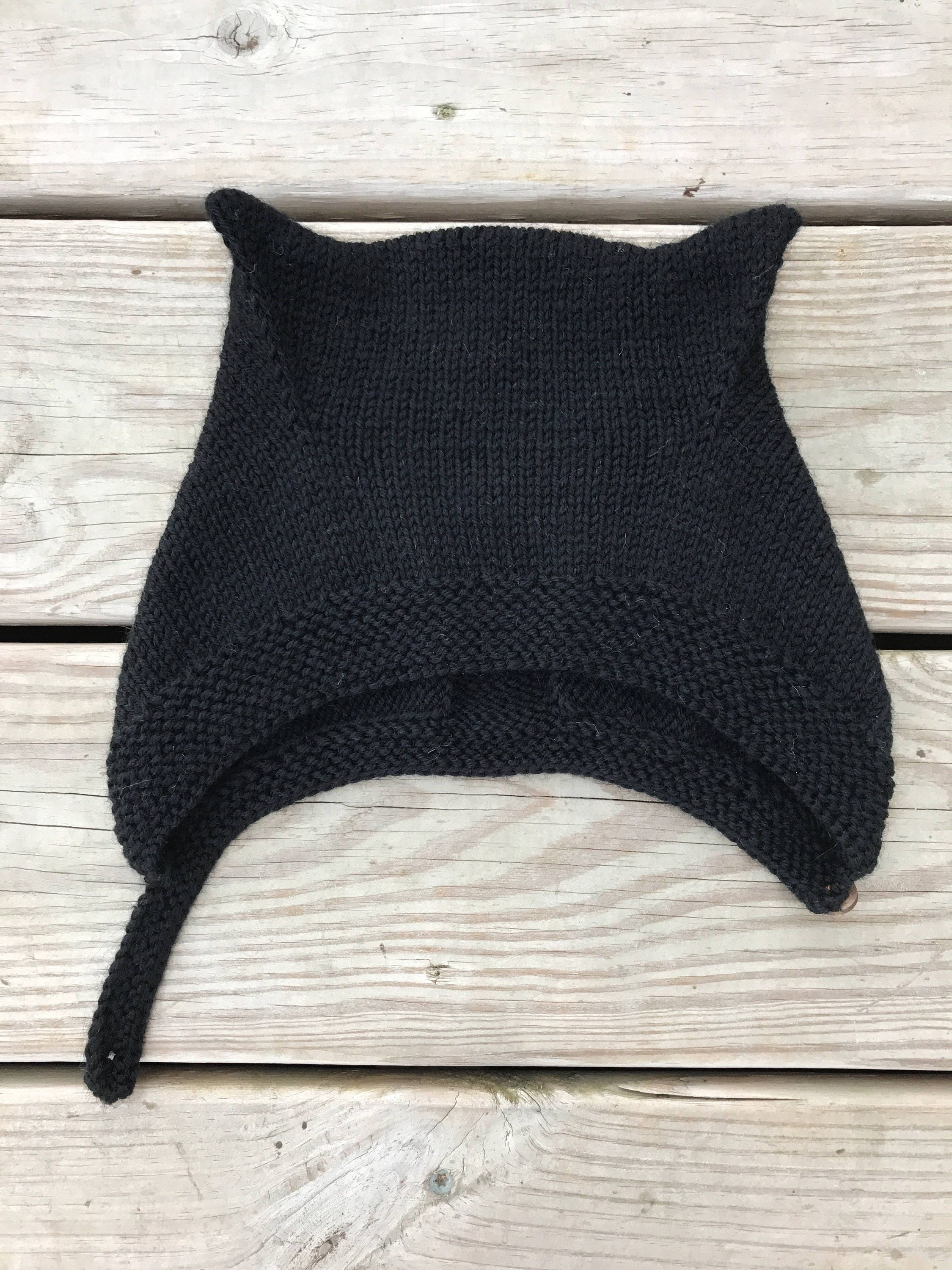 Cat Ears Bonnet - Etsy