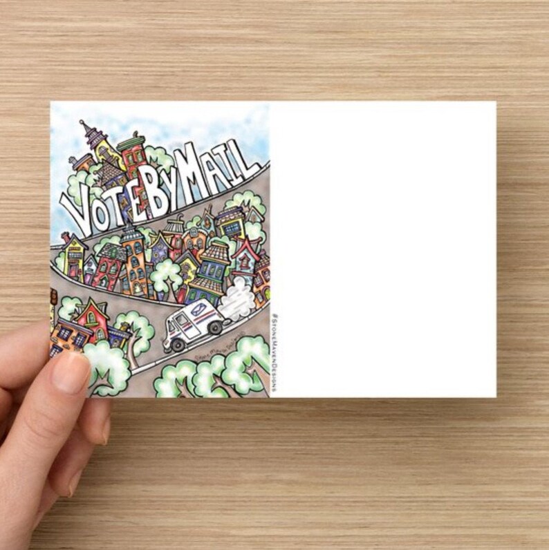 100 Postcards To Voters Happy Writing Party Bundle image 3