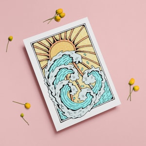 Arte STAMPABILE per cartoline - Wall Art - ClipArt - e altro *Solo FILE DIGITALE*