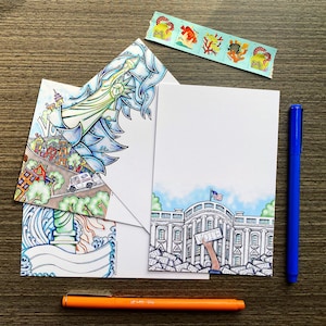 100 Postcards To Voters Happy Writing Party Bundle image 1