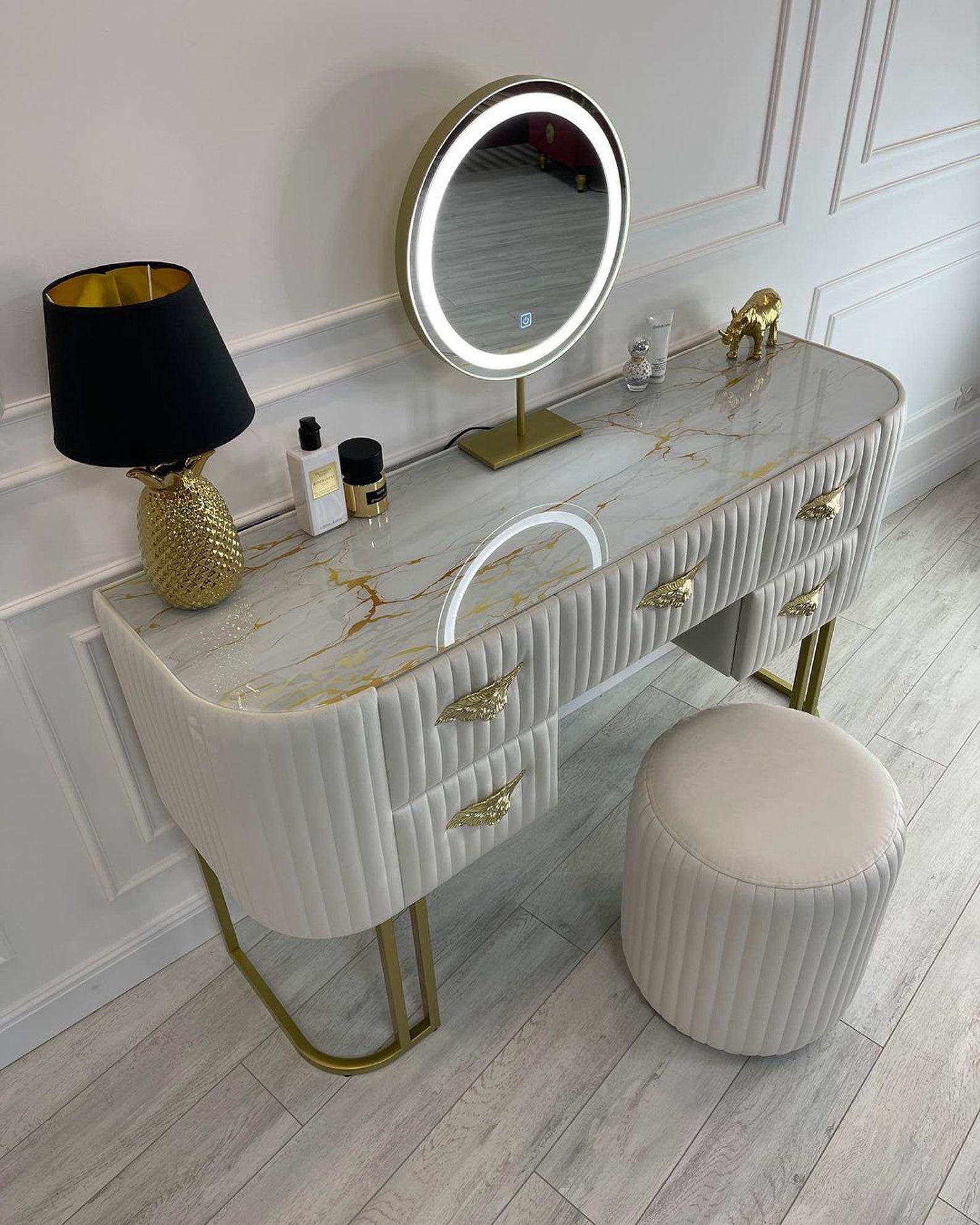 Ladies Table Valencia Ladies' Table Makeup Vanity Desk - Etsy