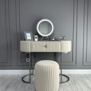 makeup vanity table console
