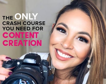 Course: EVERYTHING you need to create like a pro! Digital Content Creation Crash Course