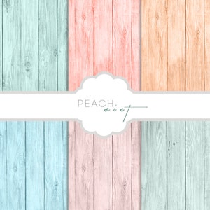 Wood Digital Backgrounds | Colored Wood | Painted Wood | Bundle | Clip Art | Digital Background Design | Social Media | Banner Design | Blog