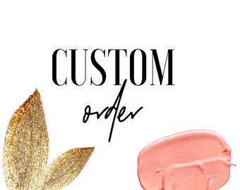 Custom Order- Button Design