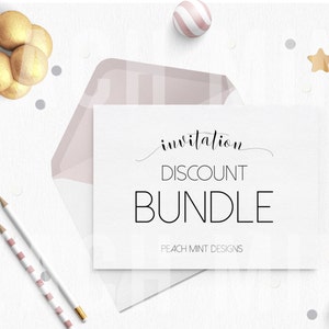 3 for 16USD Bundle Discount | Mock Up Pink Invitation | Pink White Gold Decorations | Digital Paper | Digital Background | Digital Wallpaper