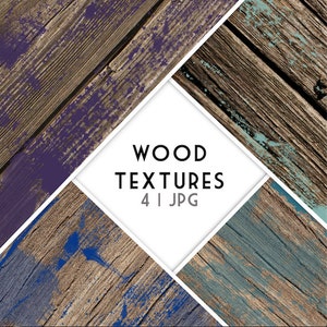 Wood Digital Backgrounds | Colored Wood Background | Painted Wood | Bundle | Clip Art | Digital Design | Banner | Website | Social Media