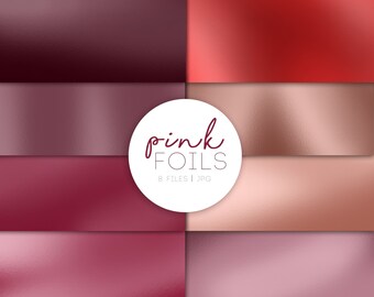 Rose Foil Digital Papers | Rose Gold Foil Design | Digital Backgrounds | Graphic Design | Wallpapers | Blog Design