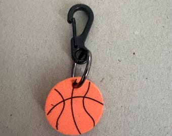 Mini basketball purse charm