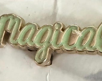 Magical shoe lace charm