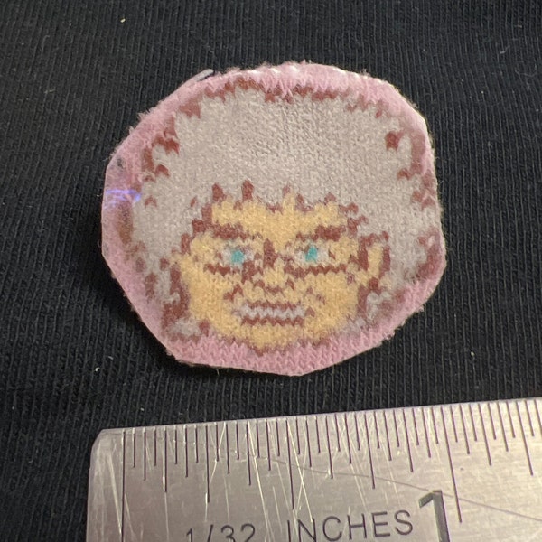 Golden Girls Sophia face pink pin