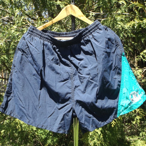 Vintage Swim Trunks, Body Glove Shorts, Surf Short Vintage, 90s Bodyglove Swimsuit, Mens Swim Suit, Size L, 90s Clothing, Beachwear, Surfing