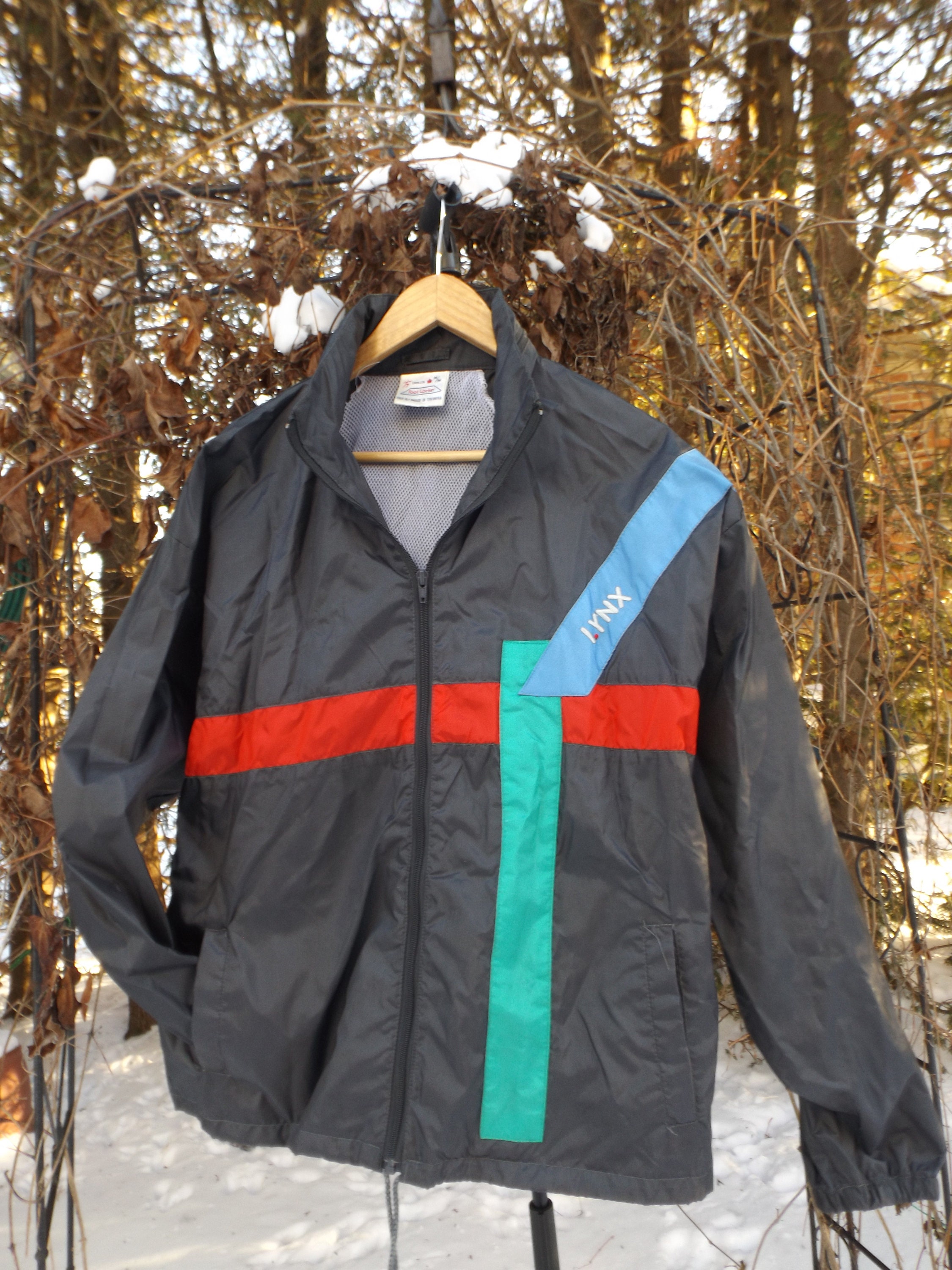80s Windbreaker MEDIUM Foot Locker LYNX 