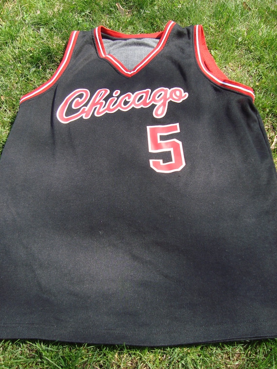 Dog NBA Chicago Bulls Jersey - Black