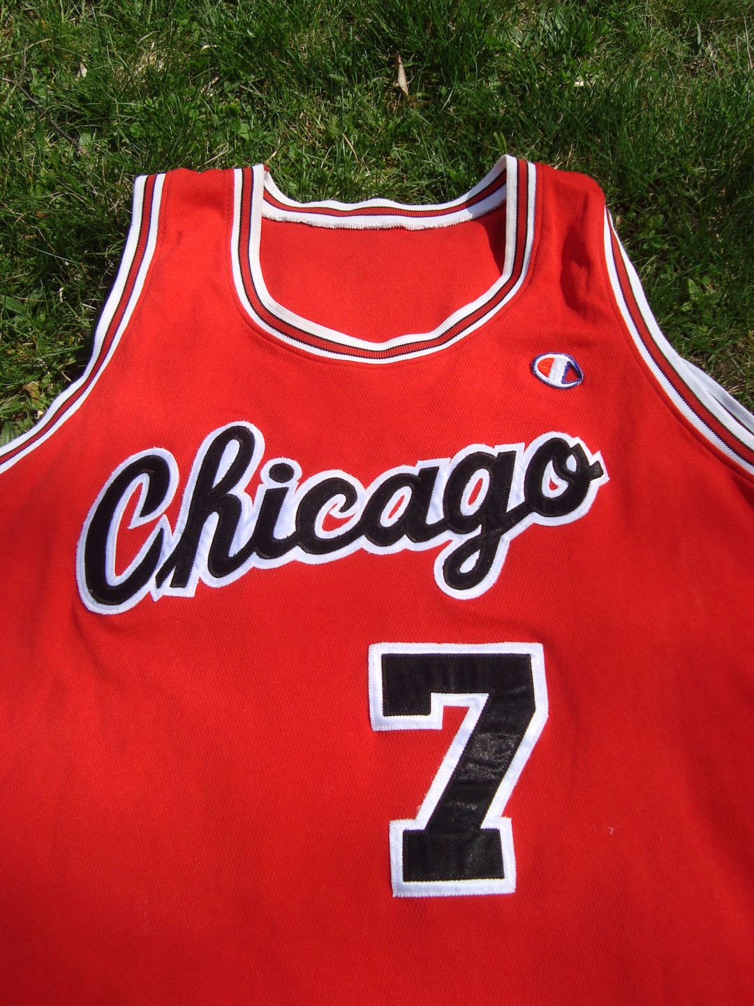 シカゴ・ブルズ 7番 Champion ジャージ チャンピオン NBA ジャージ シカゴ ブルズ ナンバー 7 マーセド