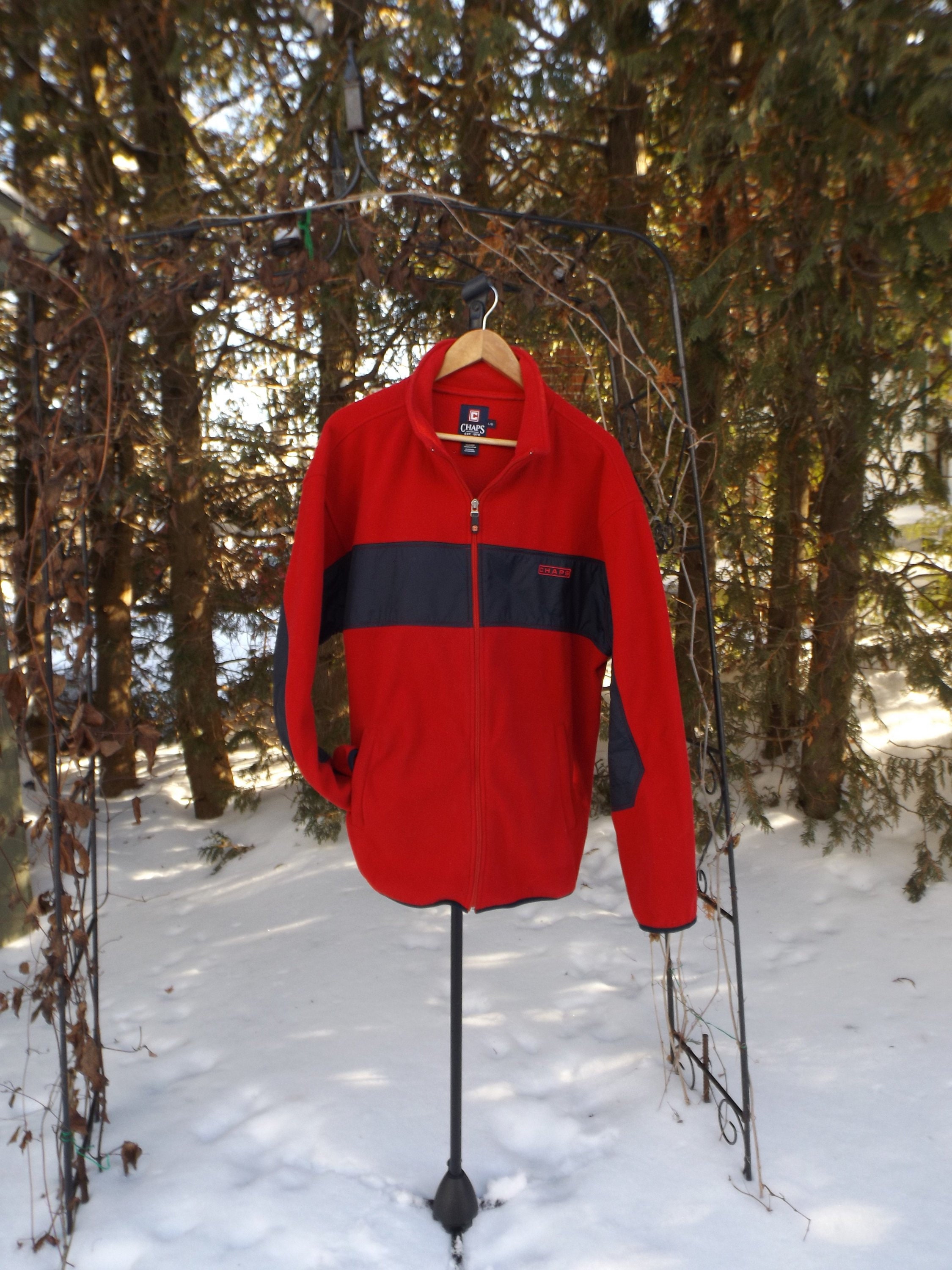 90s Fleece Chaps Ralph Lauren Polo Vintage Chaps Red Fleece - Etsy