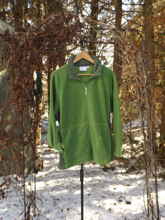 Forest store green fleece