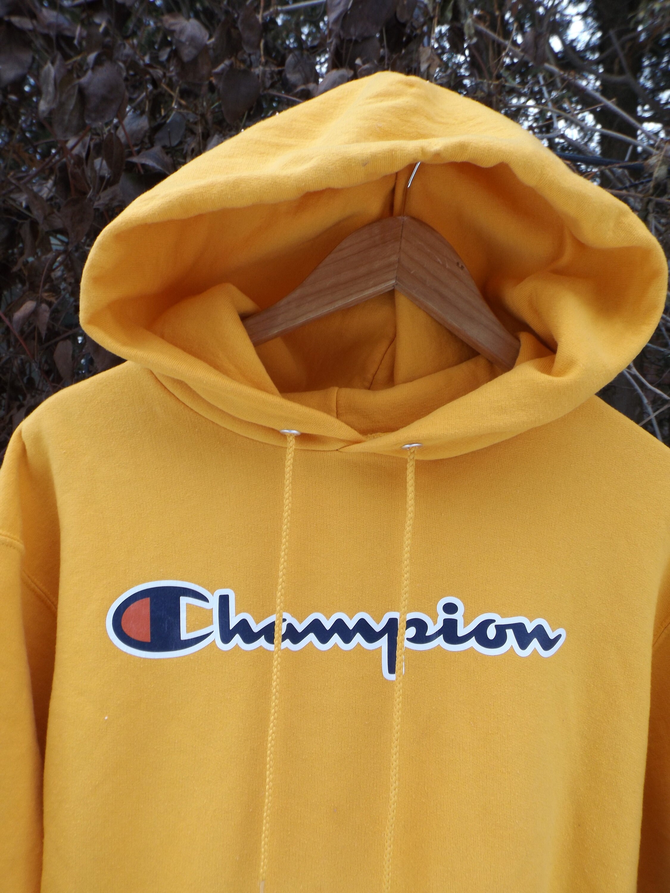 Champion Hoodie MEDIUM Champion Hoodie Sweatshirt - Etsy