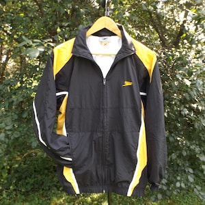Vintage 90's Speedo® Blue and White Zip-up Windbreaker