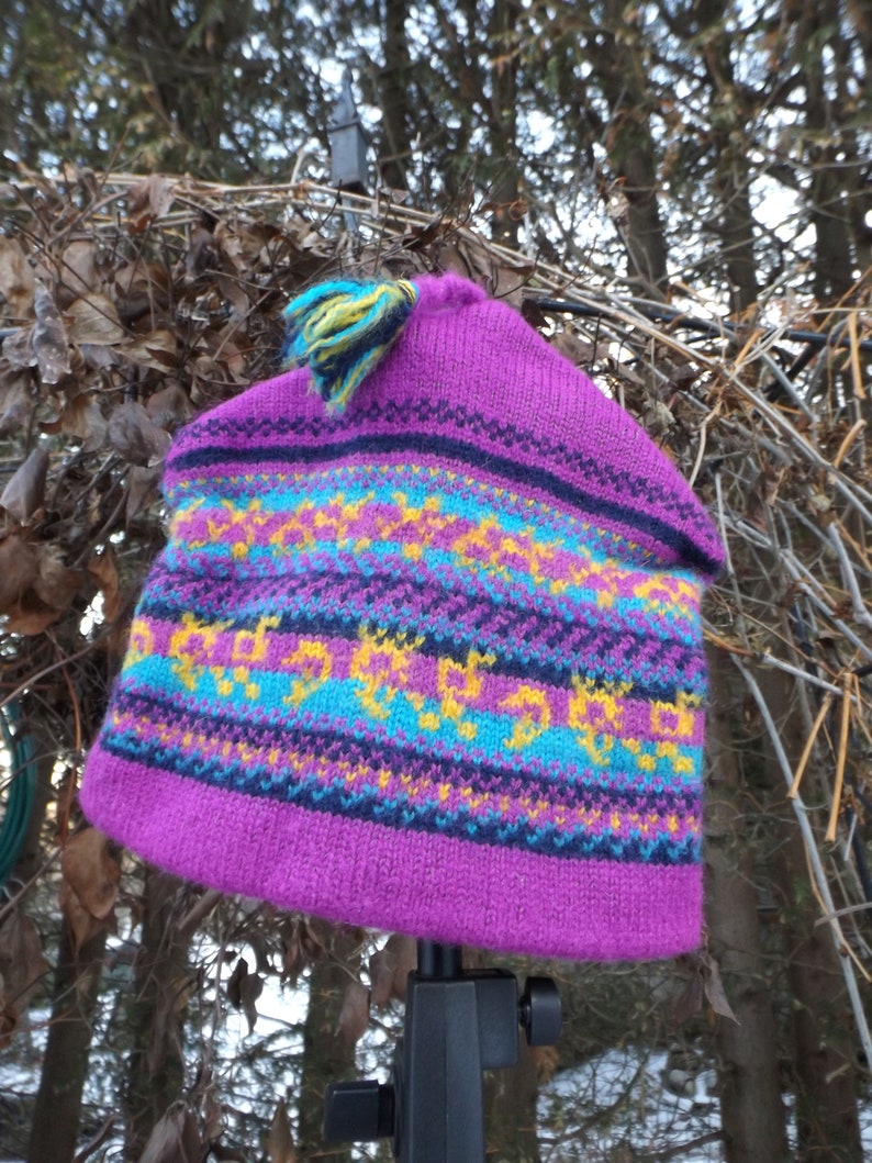 Vintage Merkley Style Ski Beanie Ski 