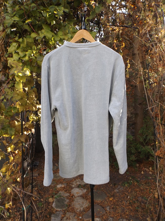 GUESS Fleece Pullover XL Minimalist Sweater Vinta… - image 8