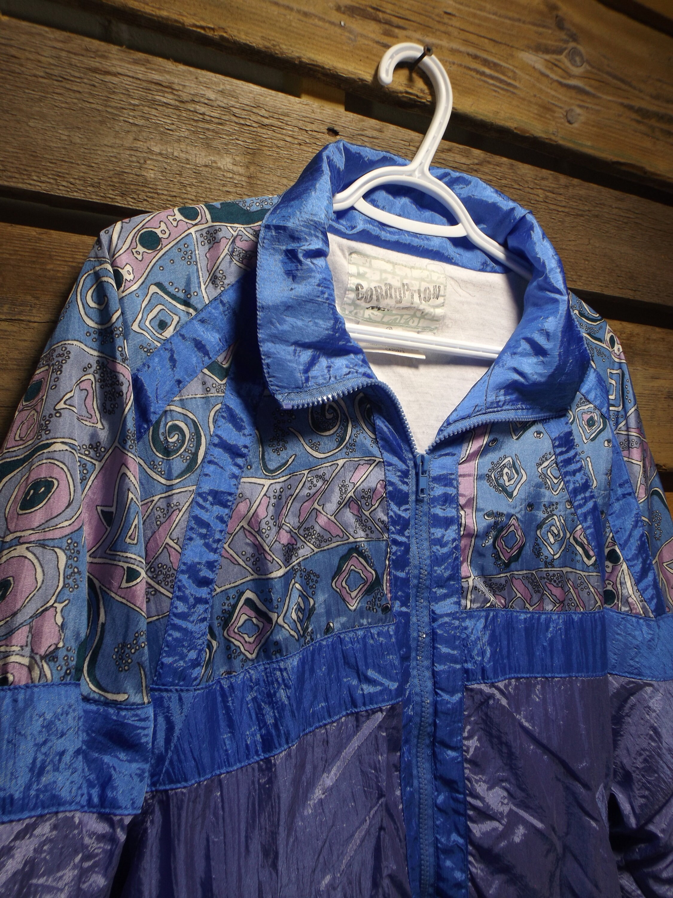 NOS vintage 90s HIP HOP WINDBREAKER 