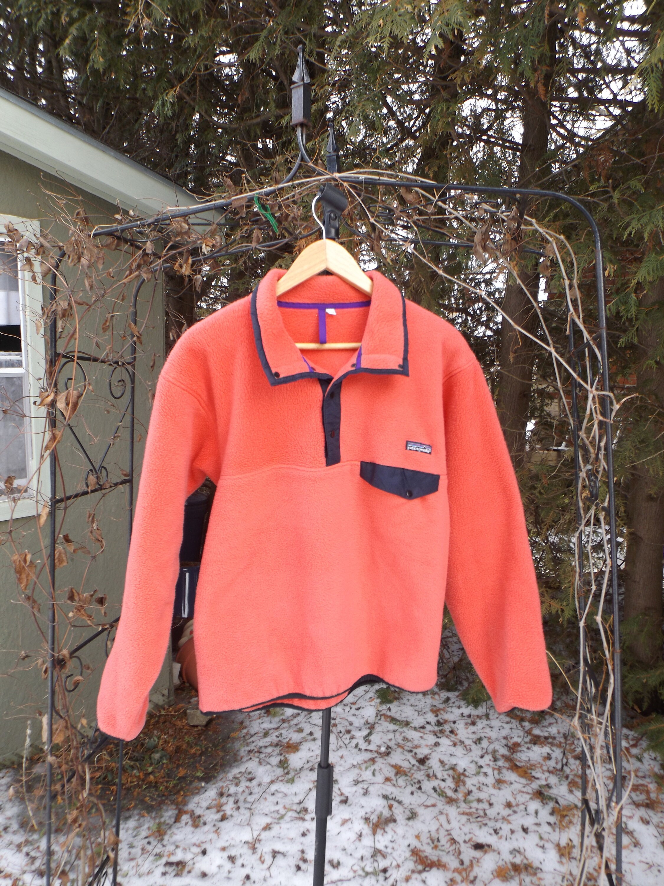 vintage patagonia snap t fleece
