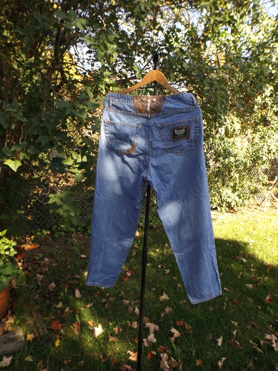 MOM Jeans Buffalo Brand 90's Clothing Leather Den… - image 6