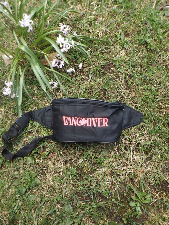 Neon Pink Fany Pack Vancouver Tourist Fanny Pack B