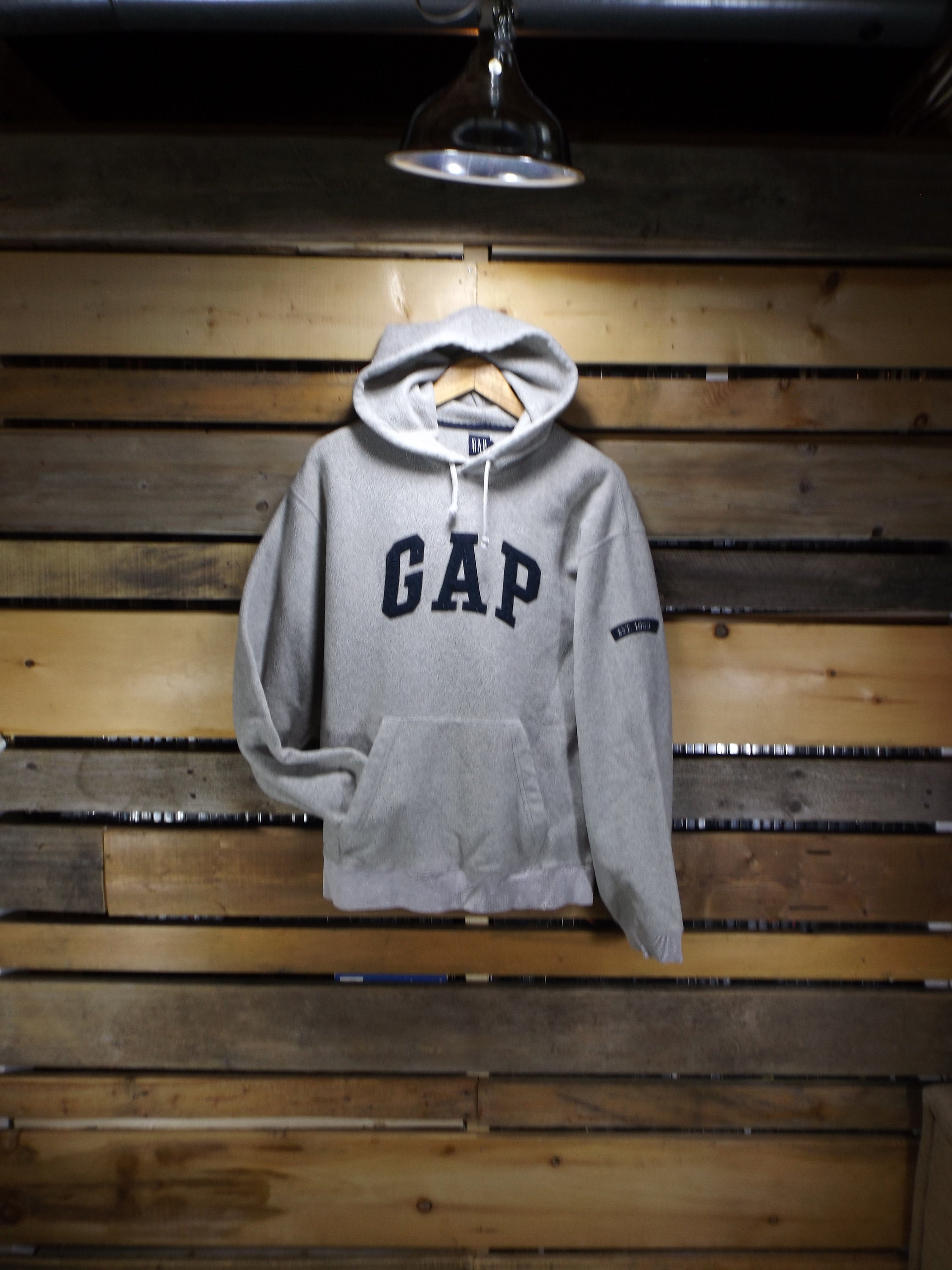 Vintage GAP Hoodie Fleece Hoodie 90s Gap Vintage Est.1969 Logo - Etsy