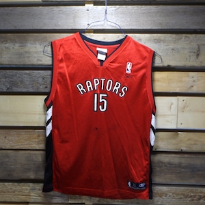 ラプターズ ジャージ ユース XL または大人用 SMALL ヴィンテージ NBA ラプターズ トロント ヴィンス カーター バスケットボール ジャージ ウィ ザ ノース トロント ジャージ バスケットボール nba