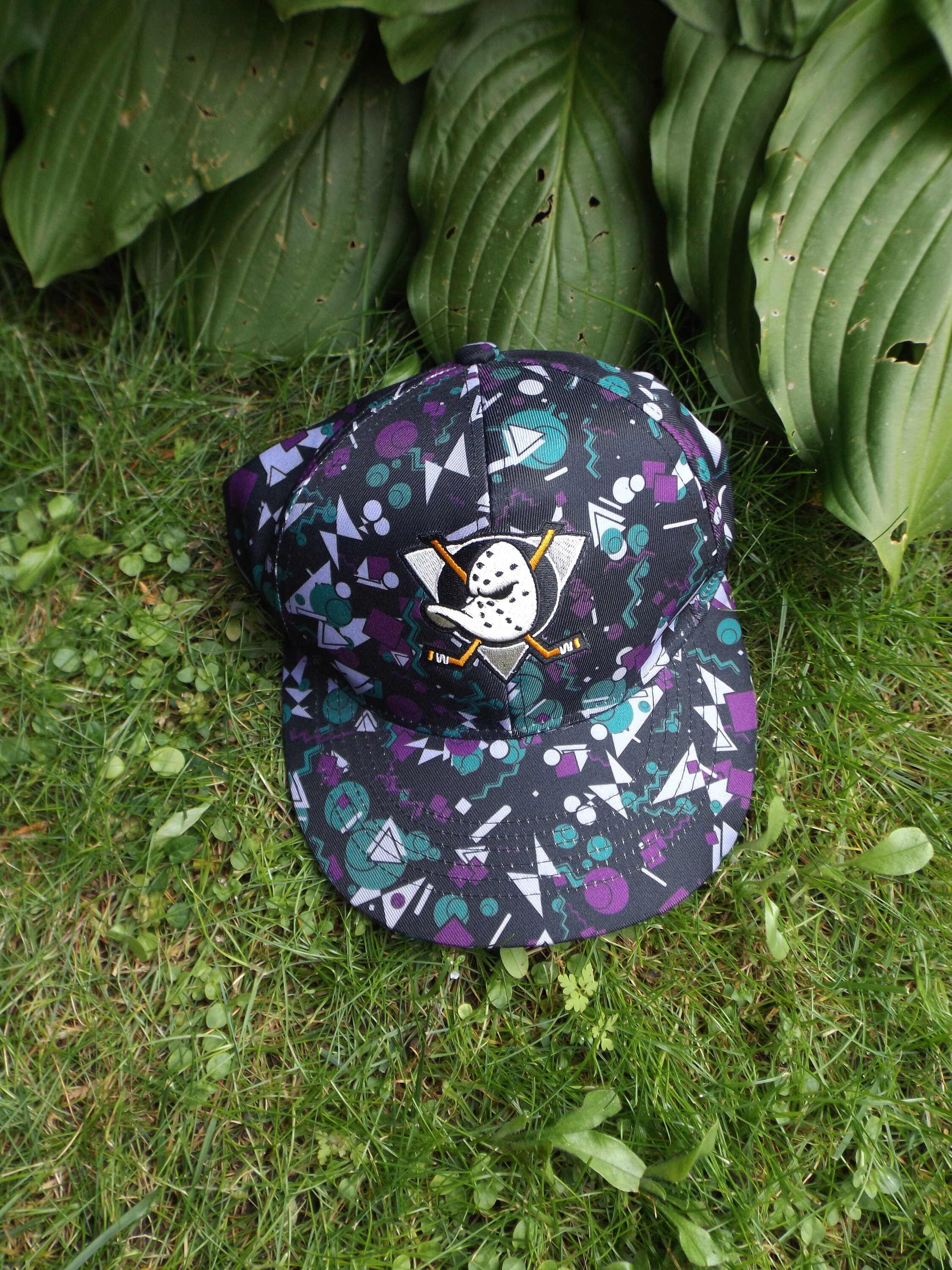 Anaheim Mighty Ducks Vintage Starter Flex-Fit Fitted Cap Hat Size 6 5/ –  thecapwizard