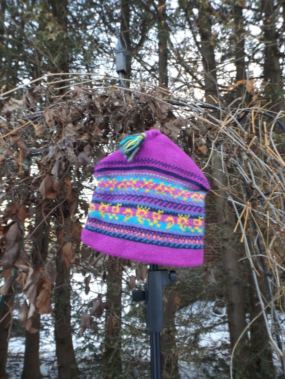 Vintage Merkley Style Ski Beanie Ski 