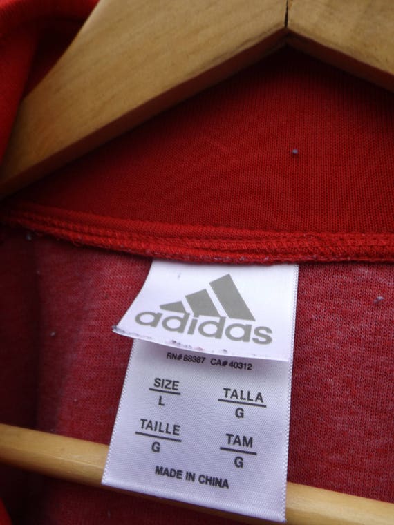 Adidas Track Jacket, Red Adidas Vintage, Spain Adidas Jacket, Adidas Windbreaker Vintage, Vintage Adidas, La Furia Roja, Size Large, 90s Adidas Track Jacket, Red Adidas Vintage, Spain Adidas Jacket, Adidas Windbreaker Vintage, Vintage Adidas, La Furia Roja, Size Large, 90s