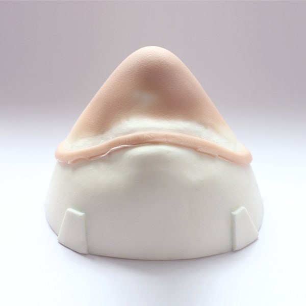 Pointy Chin / Silicone Prosthetic / Latex Free / Halloween Prosthetics / SFX Makeup / Fake / Face