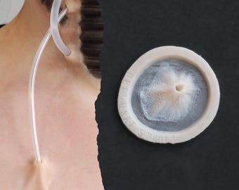 Skin Pocket Silicone Prosthetic: Professional-Grade SFX Makeup for Halloween, LARP, and Cosplay - Latex-Free