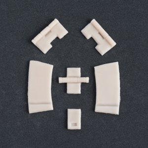 Hinges / Silicone Prosthetics / Latex Free / Halloween Prosthetic / SFX Makeup / Handsome Jack / Special FX / Cyborg Prosthetic / Cosplay