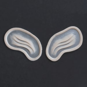 Manta Gills (Pair) / Silicone Prosthetics / Latex Free / SFX Makeup / Halloween Prosthetic / Mermaid Gill