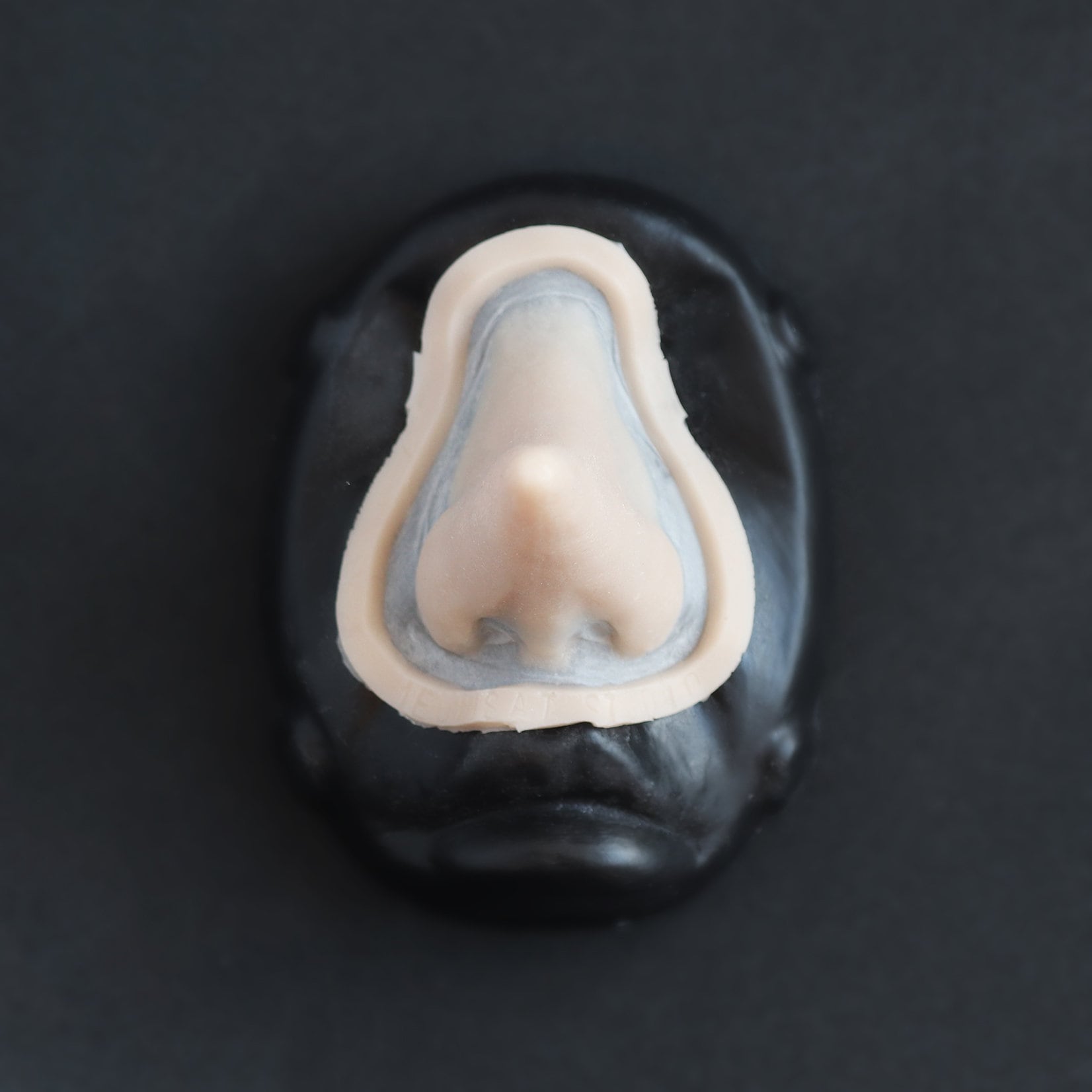 Long Faux Nez Halloween Latex - Prothèse Nasale Cosplay Adulte, Beige, Taille Unique