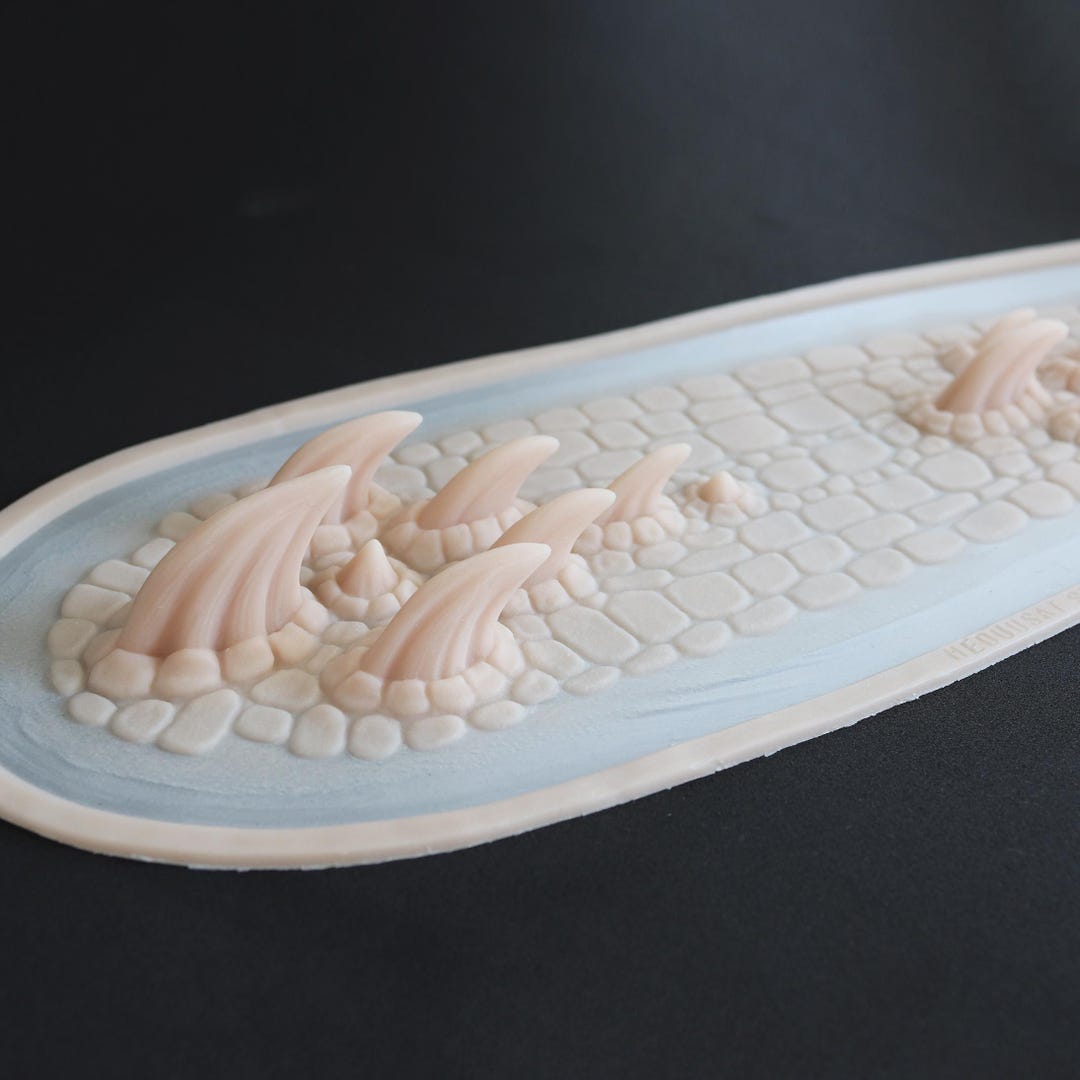 Dragon Spine Silicone Prosthetic: Professional-grade SFX Makeup for ...
