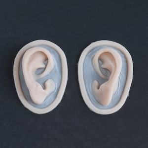 Extra Ears / Silicone Prosthetics / Latex Free / Halloween Prosthetic / SFX Makeup / Ear / Ohr
