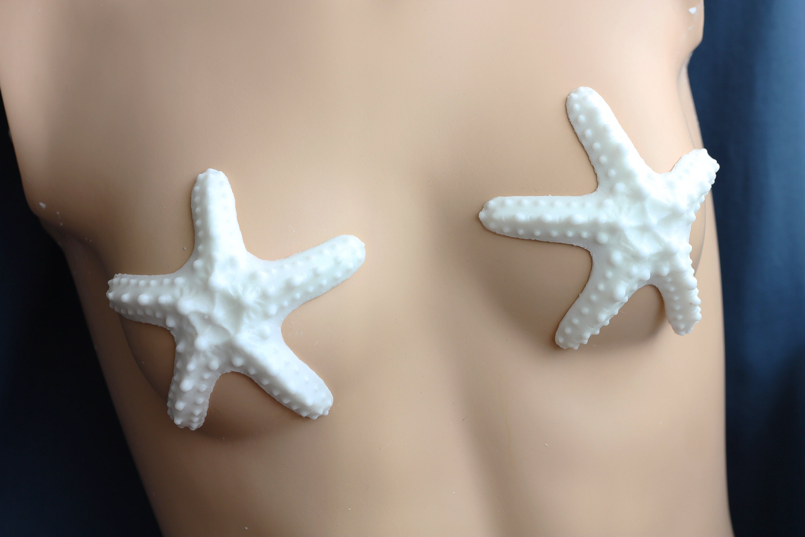 African Sea Star Mermaid Bra Nipple Patches Silicone Etsy