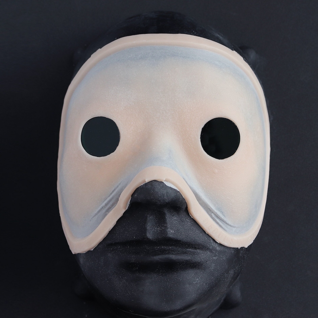 Eyeless / Silicone Prosthetic Mask / Latex Free / SFX Makeup
