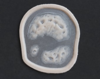 Zombie Bite 2.0 Silicone Prosthetic: Professional-Grade SFX Makeup for Halloween, LARP, and Cosplay - Latex-Free