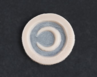 Small Moon Silicone Prosthetic: Professional-Grade SFX Makeup for Halloween, LARP, and Cosplay - Latex-Free