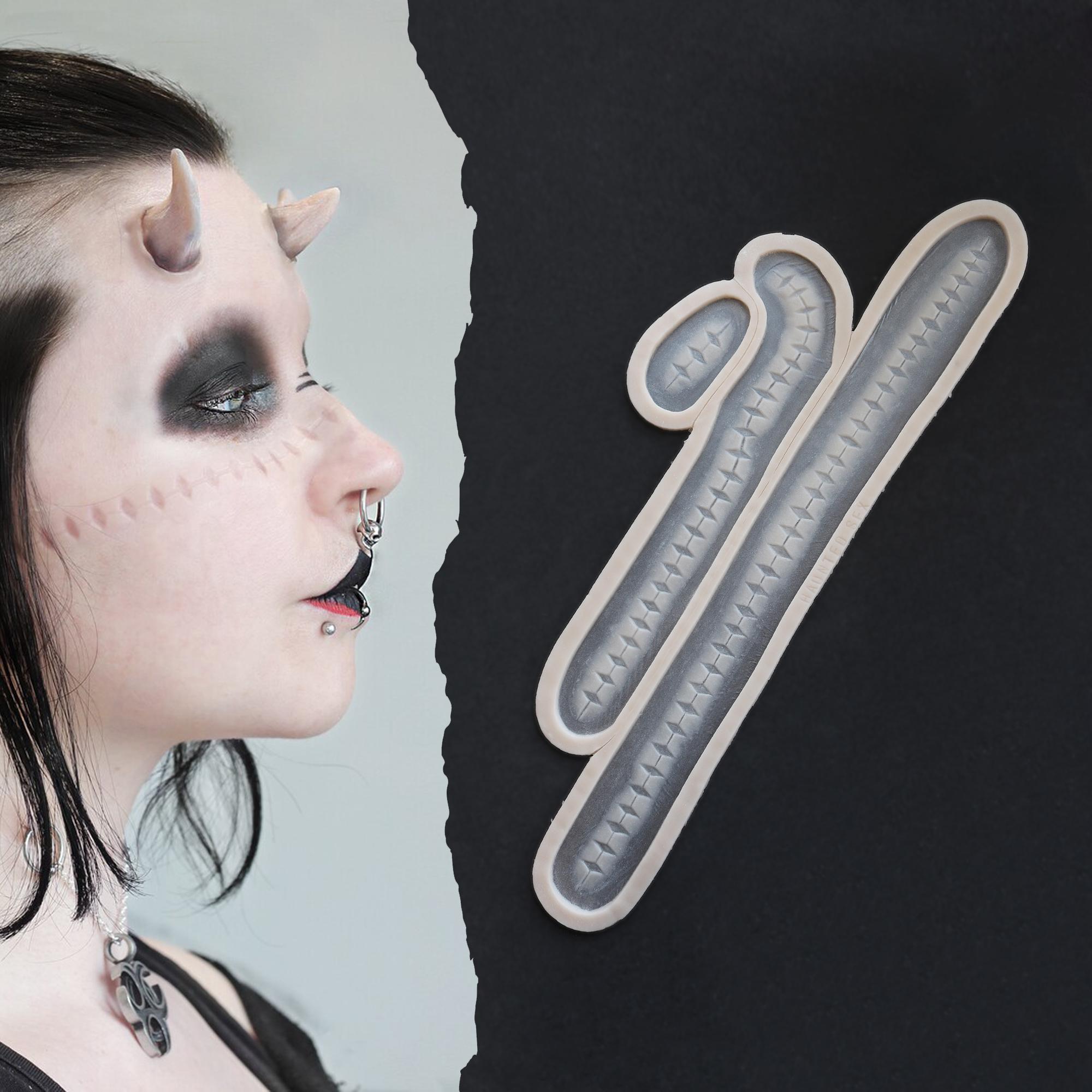 Silicone scar prosthetic - Etsy 日本