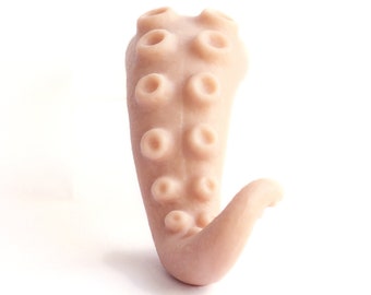 Tentacle Tongue / Silicone Prop / Latex free / Halloween Prosthetic / SFX Makeup / Mermaid / Alien