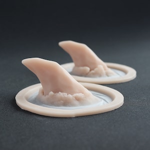 Torn Horns (Pair) / Silicone Prosthetics / Latex Free / Halloween Prosthetic / SFX Makeup / Devil / Demon