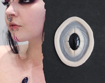 Gem Silicone Prosthetic: Professional-Grade SFX Makeup for Halloween, LARP, and Cosplay - Latex-free