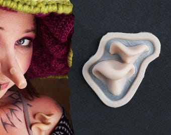 Resinous Polypore Mushroom Silicone Prosthetic: Professional-Grade SFX Makeup for Halloween, LARP, and Cosplay - Latex-Free